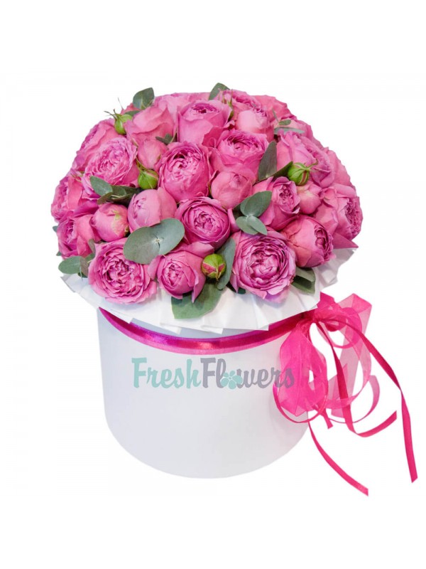 Квіти в коробці "Сакура"